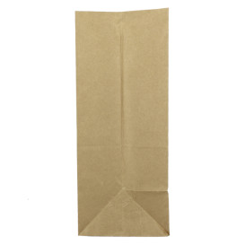 Sac en papier KRAFT sans anses 70g/m² 20+16x40cm (500 Unités)