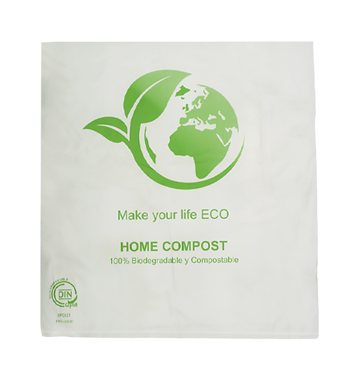 Plastic zak Bio Home Compost 48x52cm (100 stuks) Plastic zak Bio Home Compost 48x52cm (100 stuks)