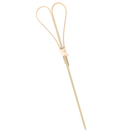 Bamboe vleespennen Hart Design 12cm (100 stuks) 