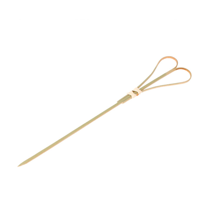 Pique en Bambou Décoré Coeur 150mm (100 Unités) Pique en Bambou Décoré Coeur 150mm (100 Unités)