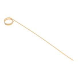 Pique en Bambou Décoré Spirale 200mm (5000 Unités)