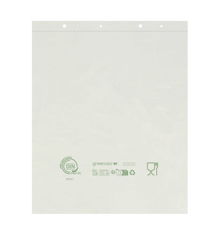 Sac Plastique Block Bio Home Compost 30x40cm (100 Utés)