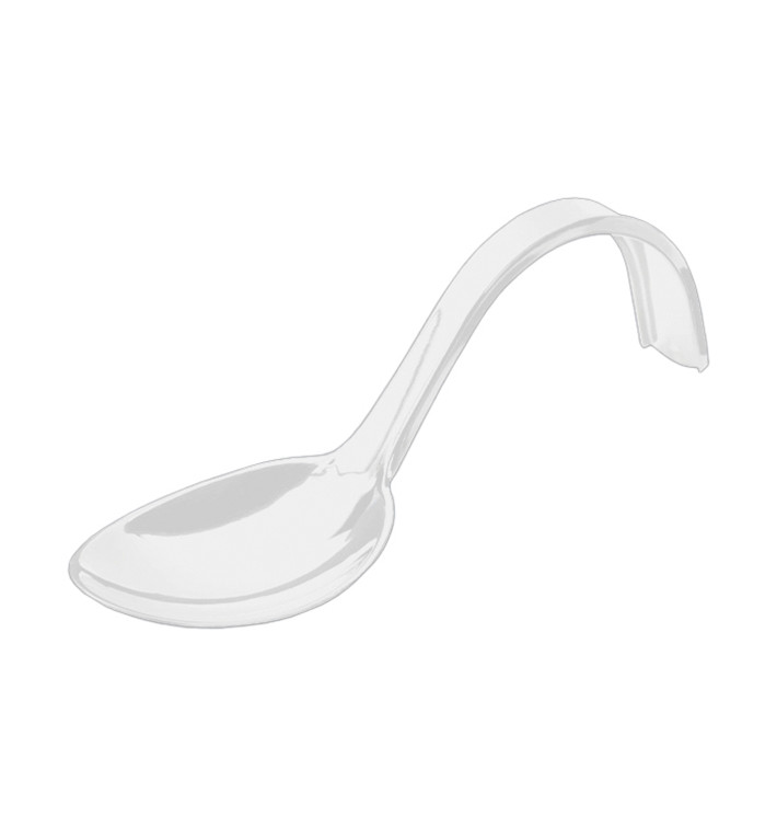Cuillère Dégustation Anse Courbe Blanc 130mm (500 Utés) Cuillère Dégustation Anse Courbe Blanc 130mm (500 Utés)