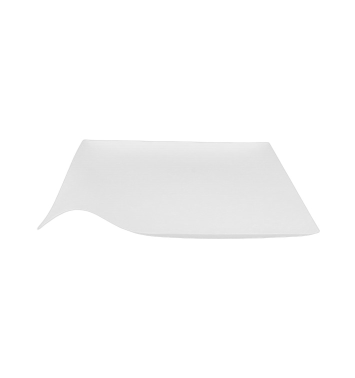 Assiette Wasara Biodégradable Kaku M 150x150x26mm (200 utés) Assiette Wasara Biodégradable Kaku M 150x150x26mm (200 utés)