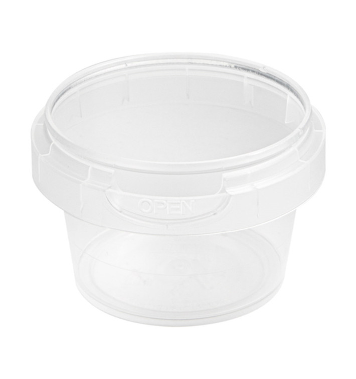 Plastic deli Container onverbrekelijk PP 30ml Ø4,8cm (40 stuks) Plastic deli Container onverbrekelijk PP 30ml Ø4,8cm (40 stuks)