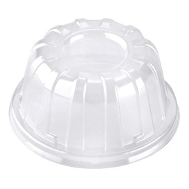 Couvercle Haut Plastique Transparent 11x6cm (50 Utés)