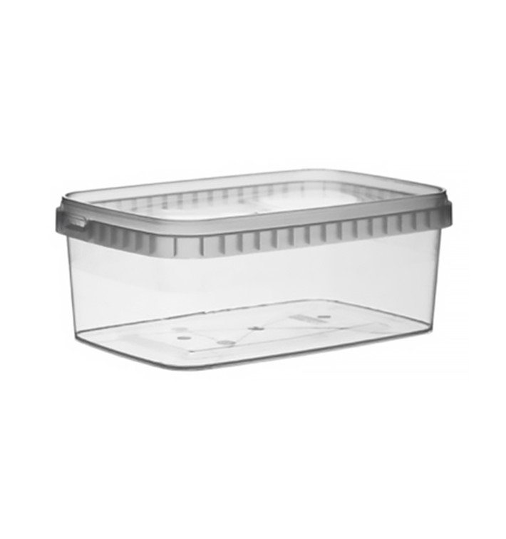 Plastic deli Container en Plastic Deksel PP Onbreekbaar 1200ml 19,2x12,6cm (13 stuks) Plastic deli Container en Plastic Deksel PP Onbreekbaar 1200ml 19,2x12,6cm (13 stuks)