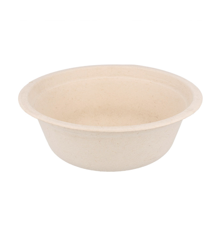 Suikerriet kom Naturel 500ml (600 stuks) Suikerriet kom Naturel 500ml (600 stuks)