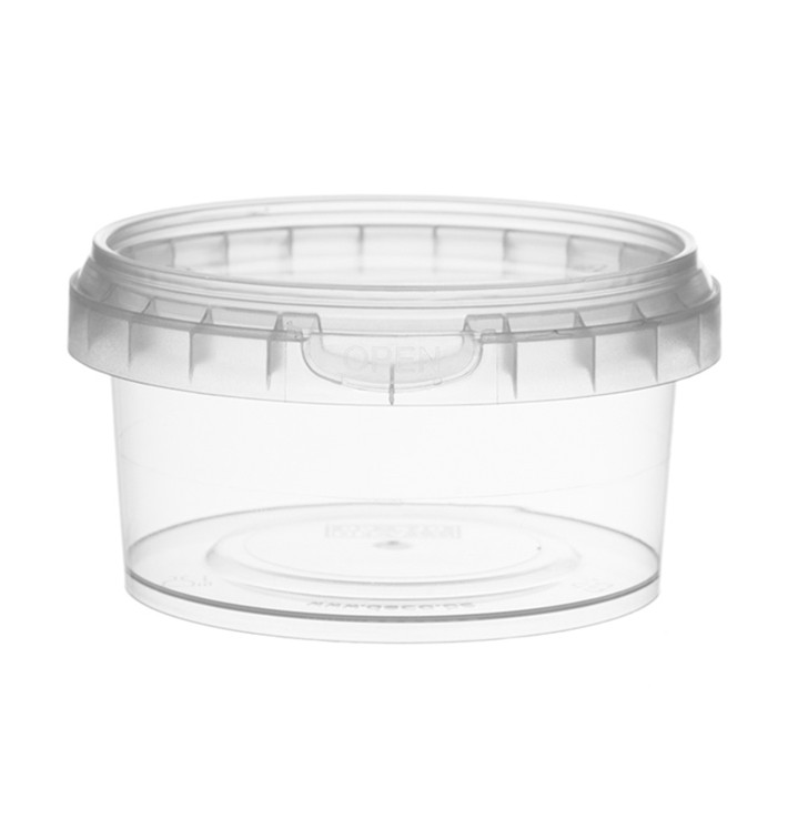 Plastic deli Container met Plastic Deksel PP Onbreekbaar 210 ml Ø9,5 (13 stuks) Plastic deli Container met Plastic Deksel PP Onbreekbaar 210 ml Ø9,5 (13 stuks)
