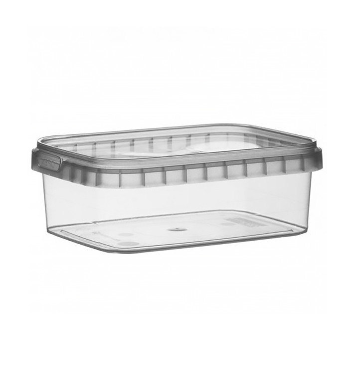 Plastic deli Container en Plastic Deksel PP Onbreekbaar 280ml 12,0x0,88cm (384 stuks)