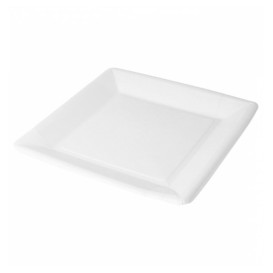 Papieren bord Biocoated wit Vierkant 23cm (20 stuks) 