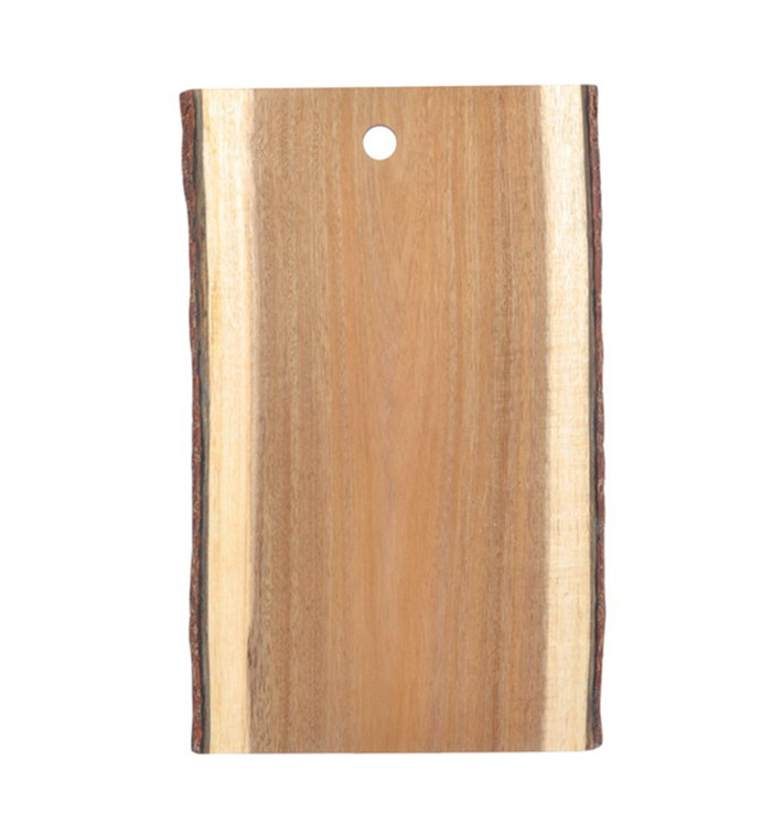 Plateau Rectangulaire Présentation en Bois 405x255x19mm (6 Utés)