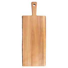 Houten bediening schotel met Hendel 50,8x15,3x1,5cm (8 stuks)