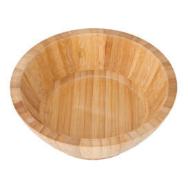 Bamboe wegwerp kom Ø17x6cm (1 stuk) 