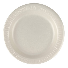 Assiette Thermique FOAM "Quiet Classic" Stratifié Miel Ø180mm (125 Utés)