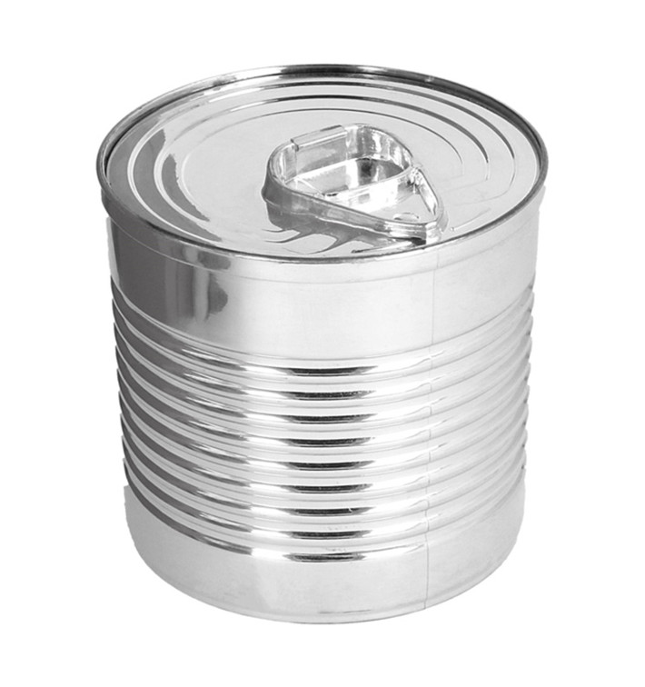 Proeving plastic conservenblik PS zilver 110ml Ø6,1x6cm (200 stuks) Proeving plastic conservenblik PS zilver 110ml Ø6,1x6cm (200 stuks)