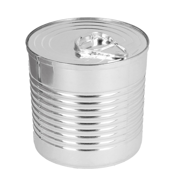 Boîte de Conserve Argenté PS 220ml Ø7,4x7,3cm (100 Utés)