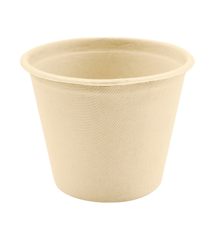 Pot en Canne à Sucre Naturel Ø95mm 425ml (600 Utés) Pot en Canne à Sucre Naturel Ø95mm 425ml (600 Utés)