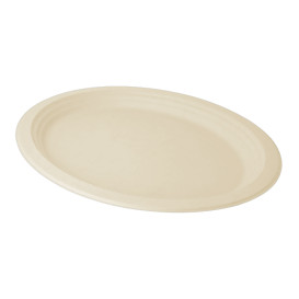 Plateau en Canne à Sucre Naturel 320x255x21mm (500 Utés)