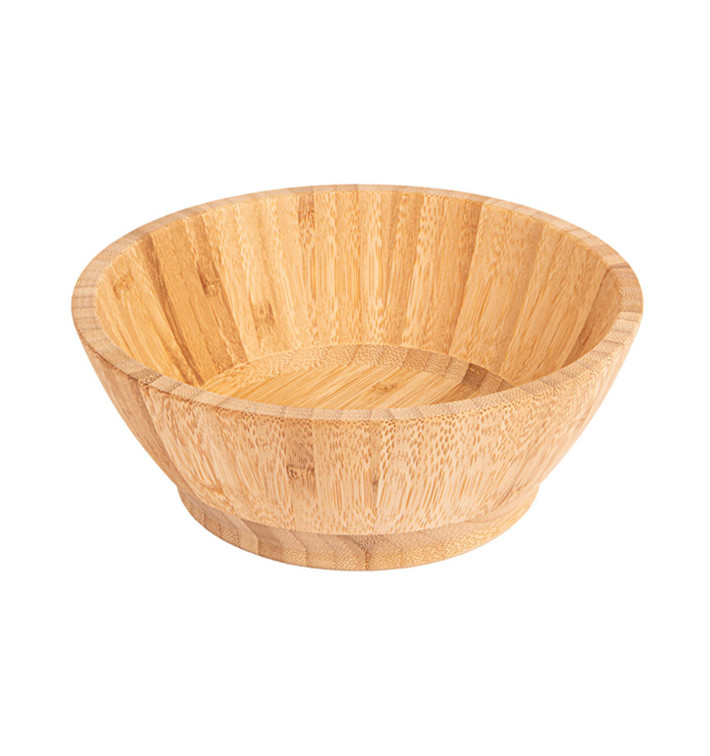 Bol en Bambou Ø20x7,5cm (1 Uté) Bol en Bambou Ø20x7,5cm (1 Uté)