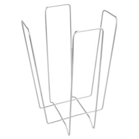 Porte-serviettes en Fil Metallique18x18x19,4cm (12 Utés)