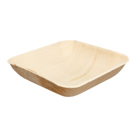 Bol en Feuilles de Palmier 15x15x4cm (25 Unités)