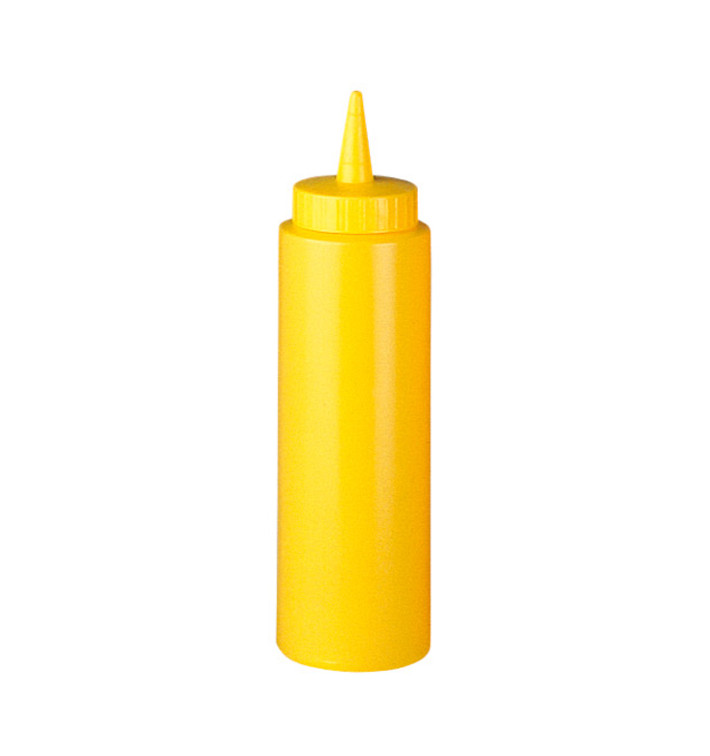Bouteille pour Sauces Plastique Jaune 240ml (72 Utés) Bouteille pour Sauces Plastique Jaune 240ml (72 Utés)
