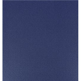 Papieren tafelkleed rol blauw 1x100m. 40g (1 stuk) 