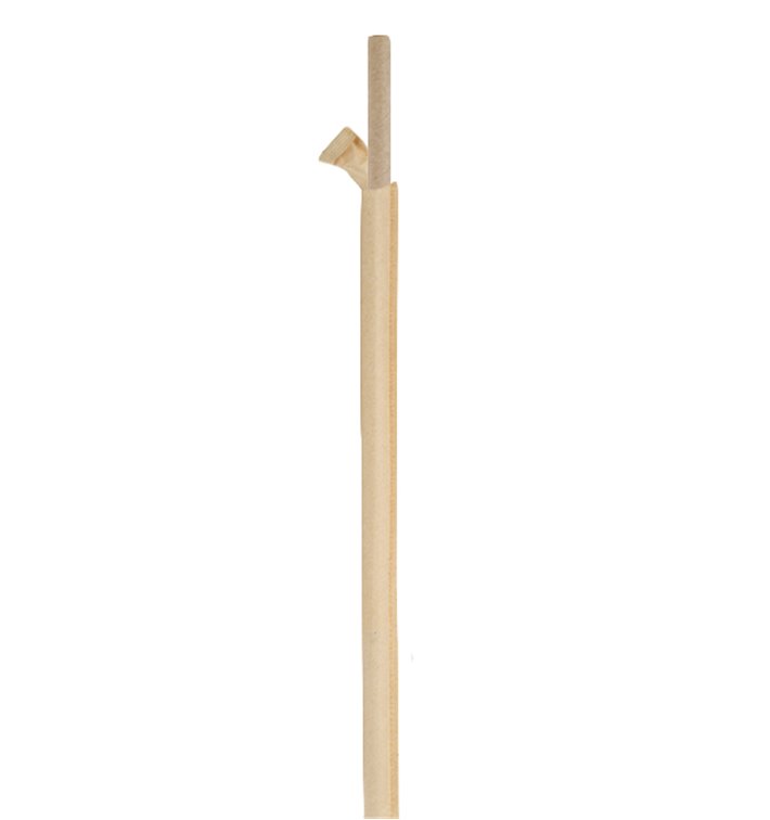 Paille Papier Noir Emballée Kraft Ø8mm 20cm (3.000 Utés) Paille Papier Noir Emballée Kraft Ø8mm 20cm (3.000 Utés)