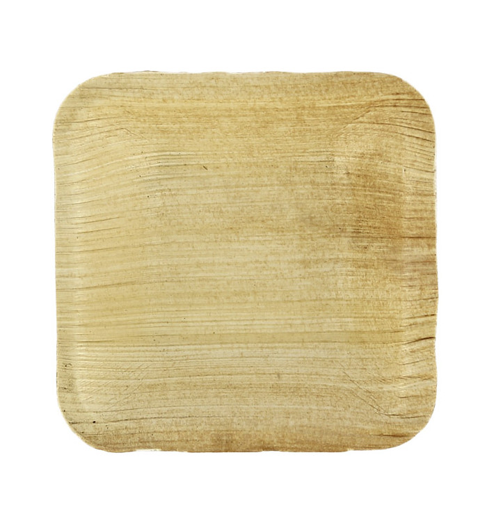 Assiette carrée mini Feuilles Palmier 7,7x7,7cm (200 Unités) Assiette carrée mini Feuilles Palmier 7,7x7,7cm (200 Unités)