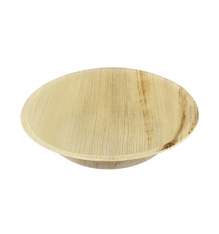 Bol en Feuilles de Palmier 16,5x3,5cm (200 Unités) Bol en Feuilles de Palmier 16,5x3,5cm (200 Unités)