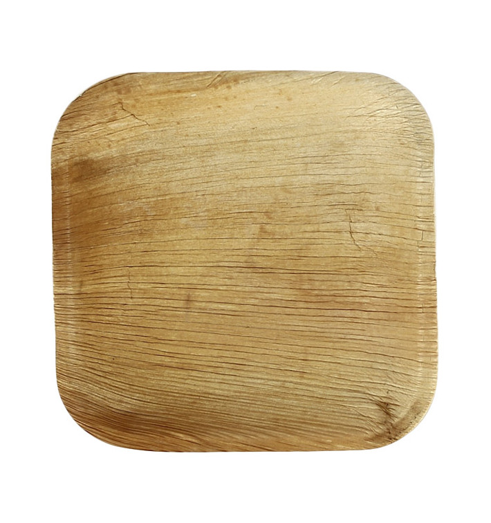 Palm blad mini bord Vierkant 11,5x11,5x1,5cm (25 stuks) Palm blad mini bord Vierkant 11,5x11,5x1,5cm (25 stuks)