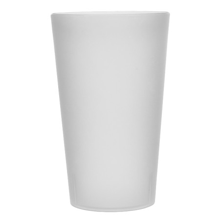 Gobelet Réutilisable Durable PP Translucide 330ml Ø7,3cm (560 Utés)