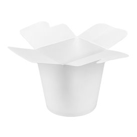 Boîte à Repas 100% ECO Blanc 16Oz/480ml (50 Utés)