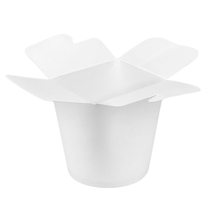 Boîte à Repas 100% ECO Blanc 16Oz/480ml (50 Utés)