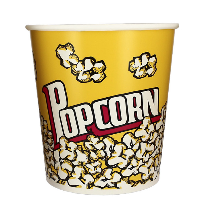 Seau Pop-Corn 3900ml 18,1x14,2x19,4cm (25 Utés)