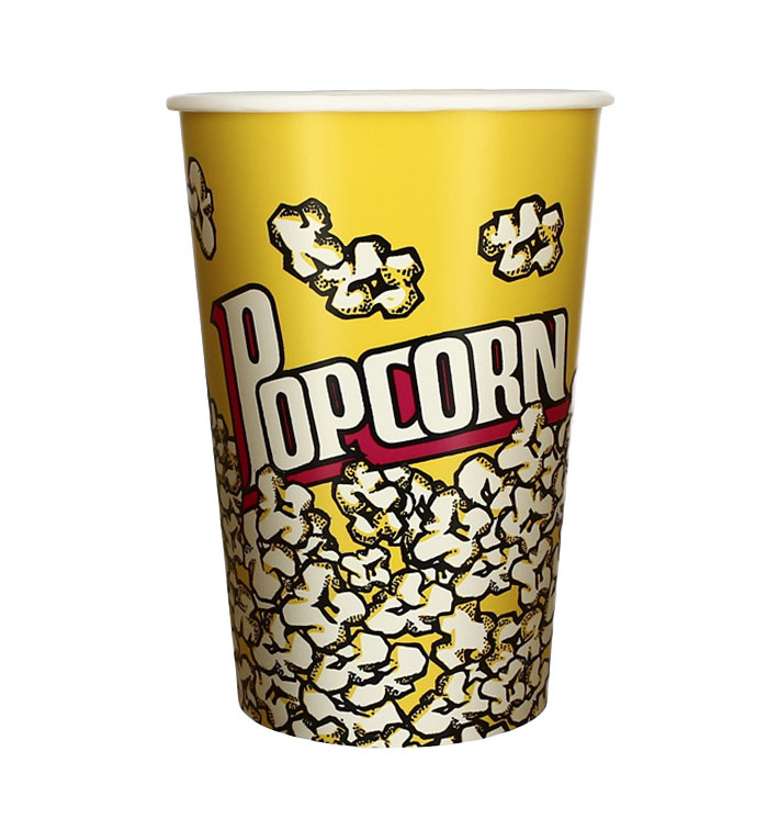 Seau Pop-Corn 1380ml 12,4x9x17cm (500 Unités) Seau Pop-Corn 1380ml 12,4x9x17cm (500 Unités)
