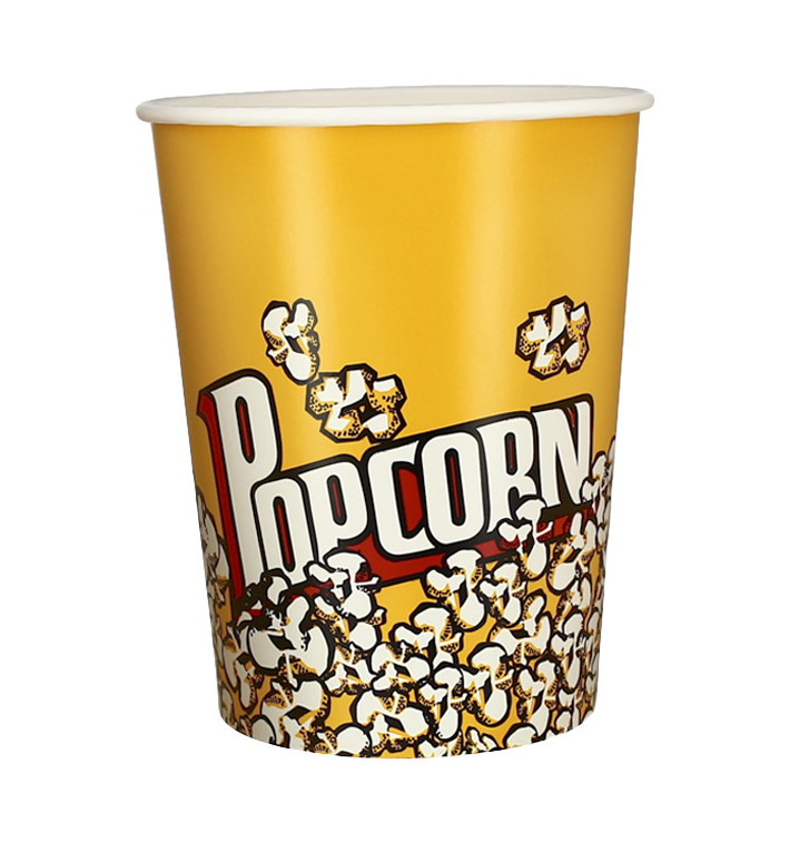 Seau Pop-Corn 960ml 11,4x8,9x14cm (500 Unités) Seau Pop-Corn 960ml 11,4x8,9x14cm (500 Unités)