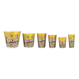 Seau Pop-Corn 3900ml 18,1x14,2x19,4cm (25 Utés)