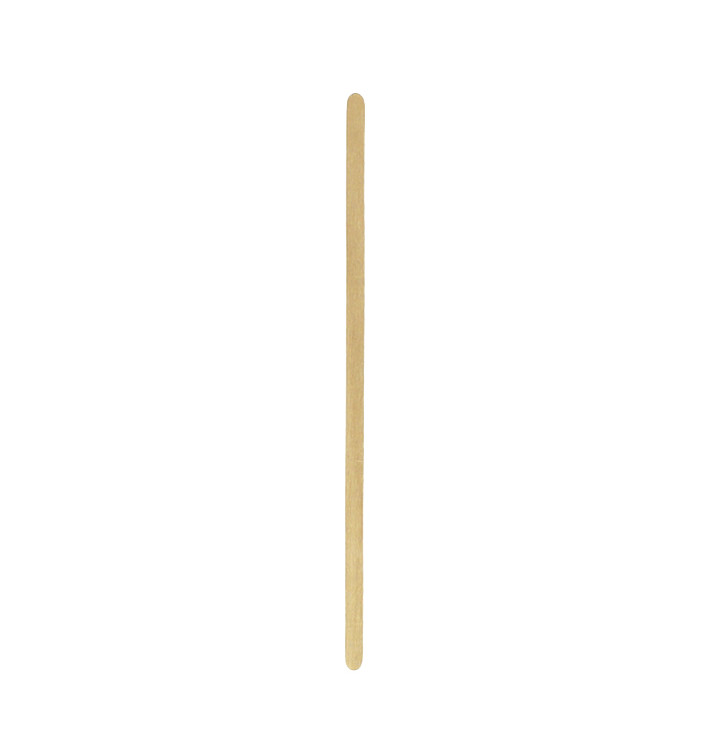 Agitateur en bois Naturel pour Café 140mm (1.000 Unités) Agitateur en bois Naturel pour Café 140mm (1.000 Unités)