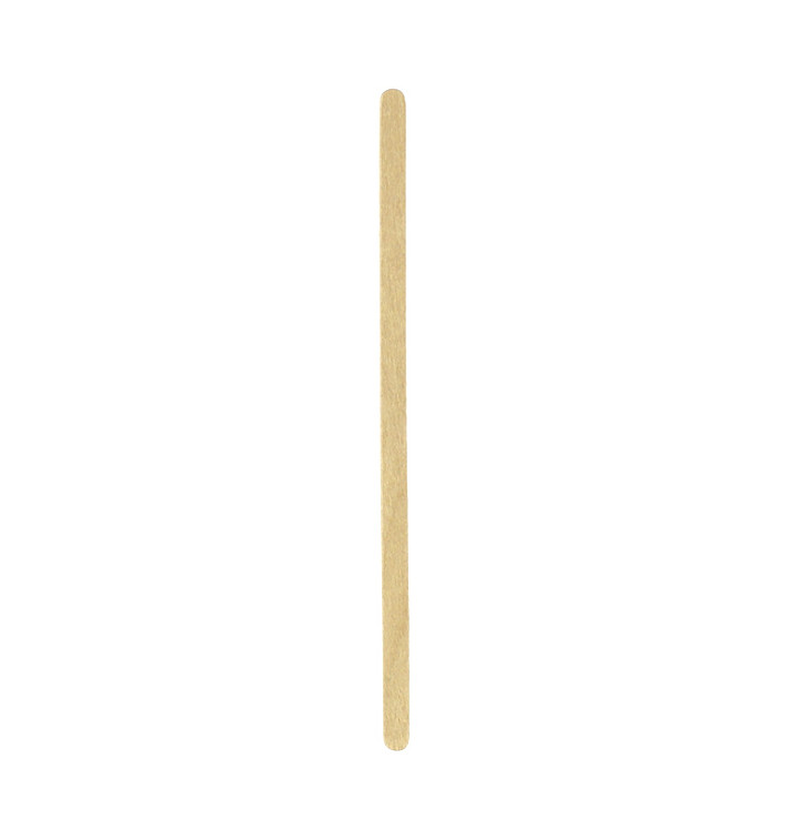 Agitateur en bois Naturel pour Café 110mm (1.000 Unités) Agitateur en bois Naturel pour Café 110mm (1.000 Unités)