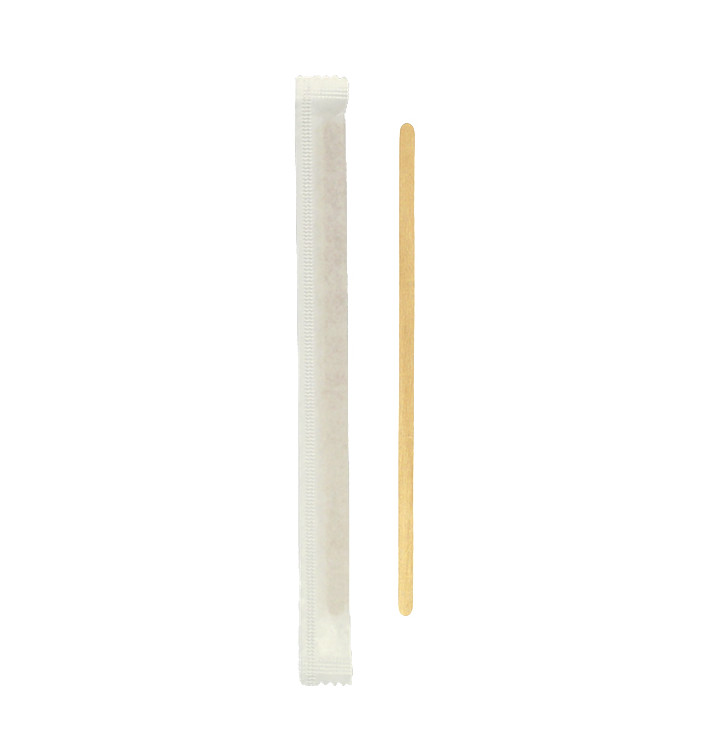 Agitateur à Café en Bois 140mm Emballé (5.000 Unités) Agitateur à Café en Bois 140mm Emballé (5.000 Unités)