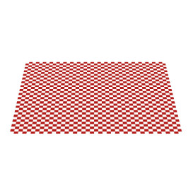 Graspapier inpakvellen rood 31x38cm (4000 stuks)