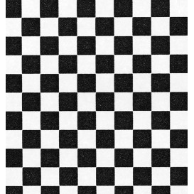 Graspapier inpakvellen zwart 28x33cm (4000 stuks)