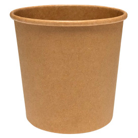 Kraft Kartonnen Pot 12Oz/350ml (25 Stuks)