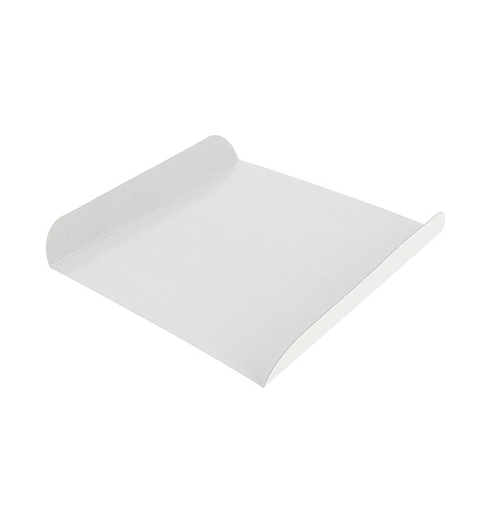Emballage blanc pour gaufre 15x13x2 cm (100 Utés) Emballage blanc pour gaufre 15x13x2 cm (100 Utés)