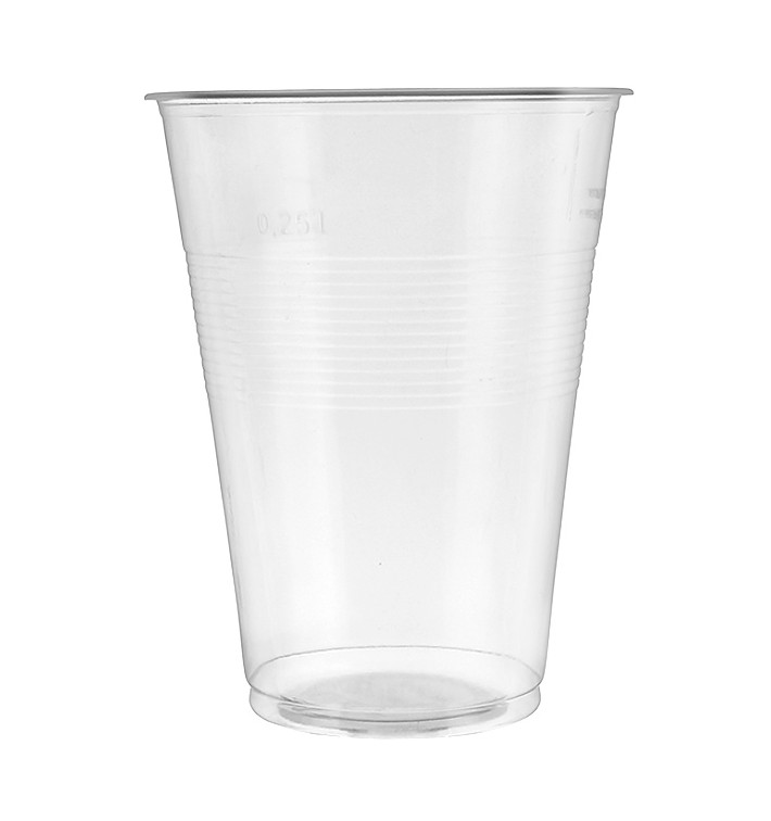 Plastic PP beker transparant 350ml (2.000 stuks) Plastic PP beker transparant 350ml (2.000 stuks)