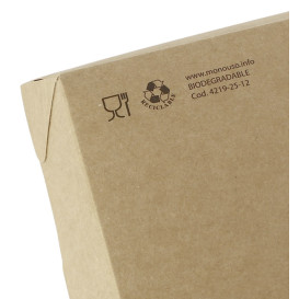 Barquette carton Premium 21x13x3,5cm 730ml (300 Unités)