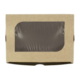 Papieren take-out Container "Premium" 18x12,7x5,5cm 1000ml (175 stuks)