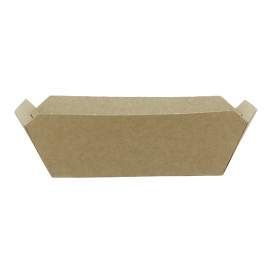 Barquette Carton Kraft-Kraft 9,6x6,5x4,2cm 250ml (25 Utés)